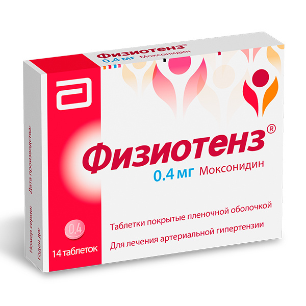 Физиотенз таб. 0.4мг №14