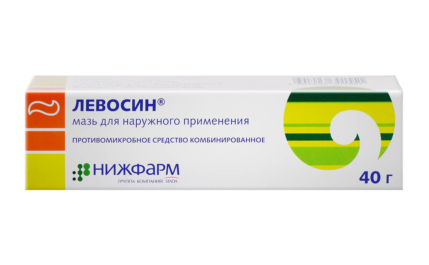 Левосин мазь 40г