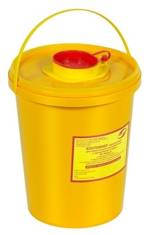 Емкость-контейнер для сбора острого инструментария 3.0 л